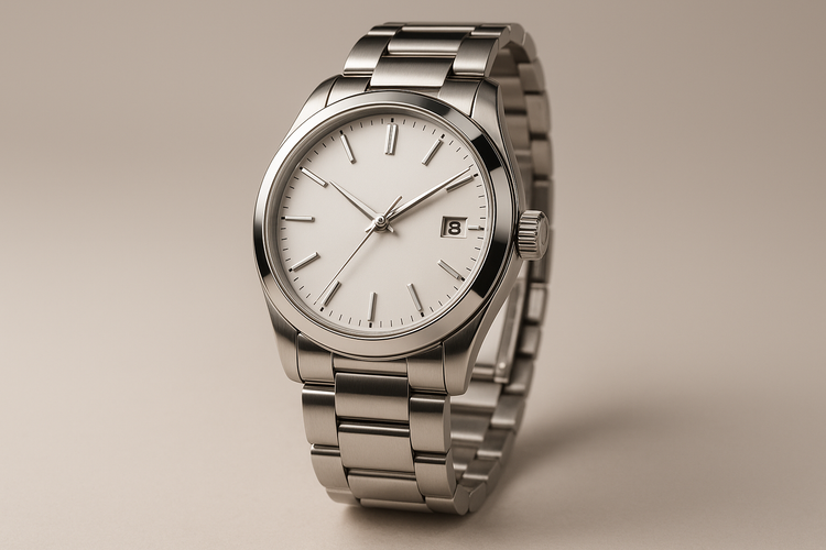 steel watch