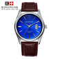 Men's Luxury Quartz Stainless Steel Waterproof Watch with Calendar