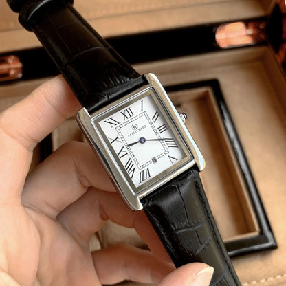 Men’s Retro Business Quartz Watch – Waterproof, Calendar, Luxury Design