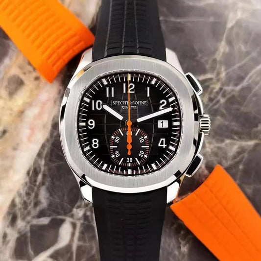 Specht&Sohne 2025 Men’s Luxury Chronograph – Rubber Strap