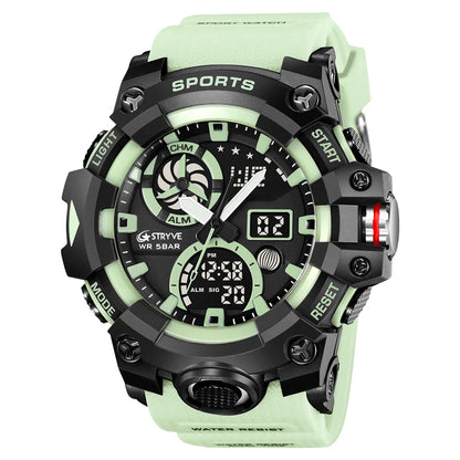 STRYVE Men’s Electronic Sports Watch – Dual Time