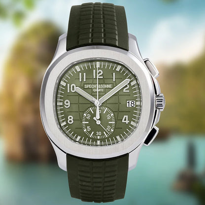 Specht&Sohne 2025 Men’s Luxury Chronograph – Rubber Strap