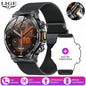 LIGE 2025 Men's Smartwatch – 1.8" Display, LED Flashlight, BT Calling, 800mAh Battery