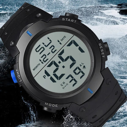 Men’s Sport LED Digital Watch – Multi-Functional Fitness