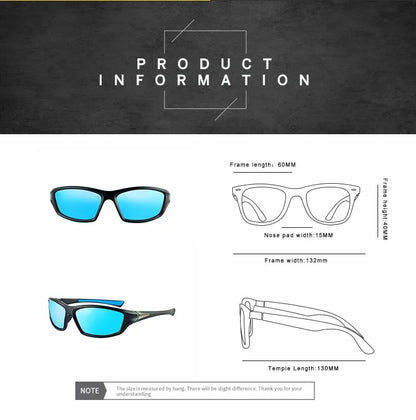Polarized Unisex Sunglasses – UV400 Driving & Outdoor Shades