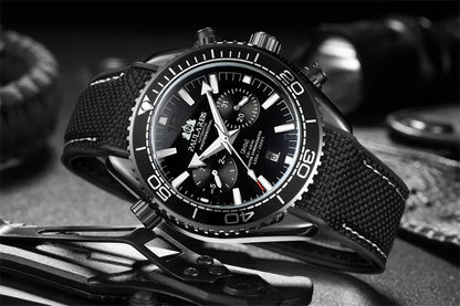 PAULAREIS P Men’s Automatic Mechanical Watch – Rubber Strap
