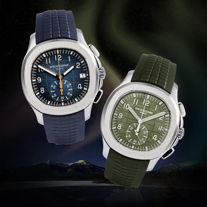Specht&Sohne 2025 Men’s Luxury Chronograph – Rubber Strap