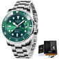 LIGE Luxury Men’s Quartz Chronograph Watch