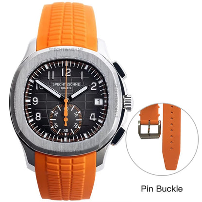 Specht&Sohne 2025 Men’s Luxury Chronograph – Rubber Strap
