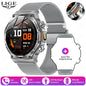 LIGE 2025 Men's Smartwatch – 1.8" Display, LED Flashlight, BT Calling, 800mAh Battery