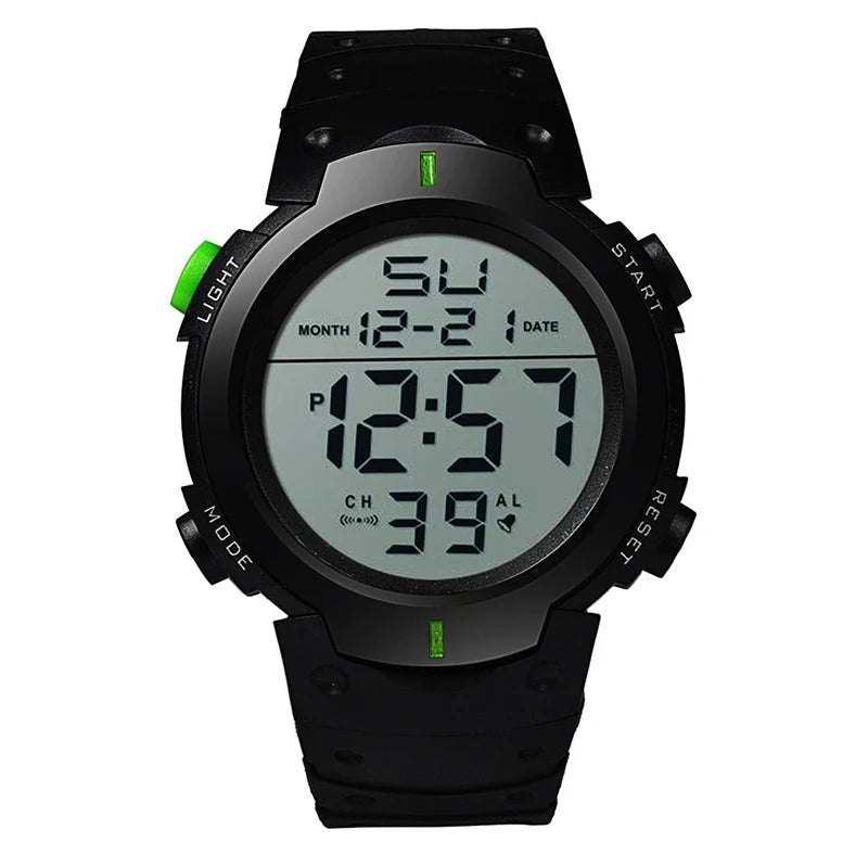Men’s Sport LED Digital Watch – Multi-Functional Fitness
