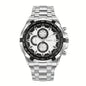 Rosra Men's Business Quartz Watch – Stylish & Affordable Steel Timepiece