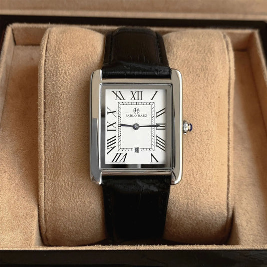 Men’s Retro Business Quartz Watch – Waterproof, Calendar, Luxury Design
