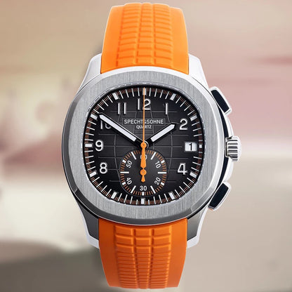 Specht&Sohne 2025 Men’s Luxury Chronograph – Rubber Strap
