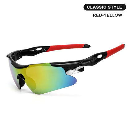 RIDERACE Sports Cycling Sunglasses – UV Protection for Road & MTB