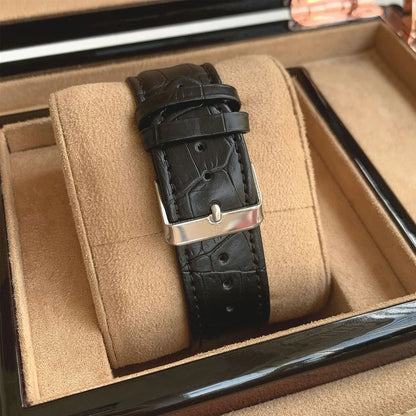 Men’s Retro Business Quartz Watch – Waterproof, Calendar, Luxury Design