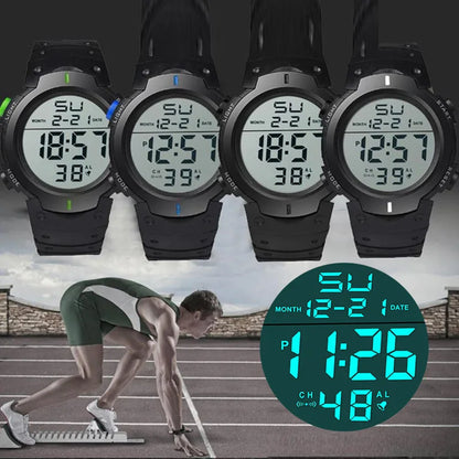 Men’s Sport LED Digital Watch – Multi-Functional Fitness