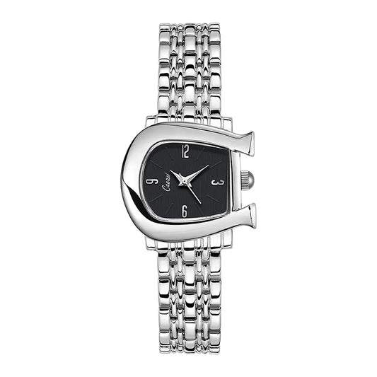 Luxury Women’s Bracelet Watch with Diamonds – High-Quality Quartz Movement