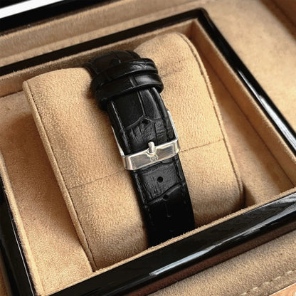 Men’s Retro Business Quartz Watch – Waterproof, Calendar, Luxury Design
