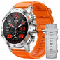 LIGE 1.39" Men’s Bluetooth Smartwatch – Sport & Fitness, Heart Rate Monitor