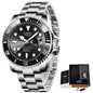 LIGE Luxury Men’s Quartz Chronograph Watch