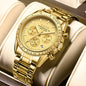 LIGE 2025 Luxury Men’s Quartz Chronograph Watch
